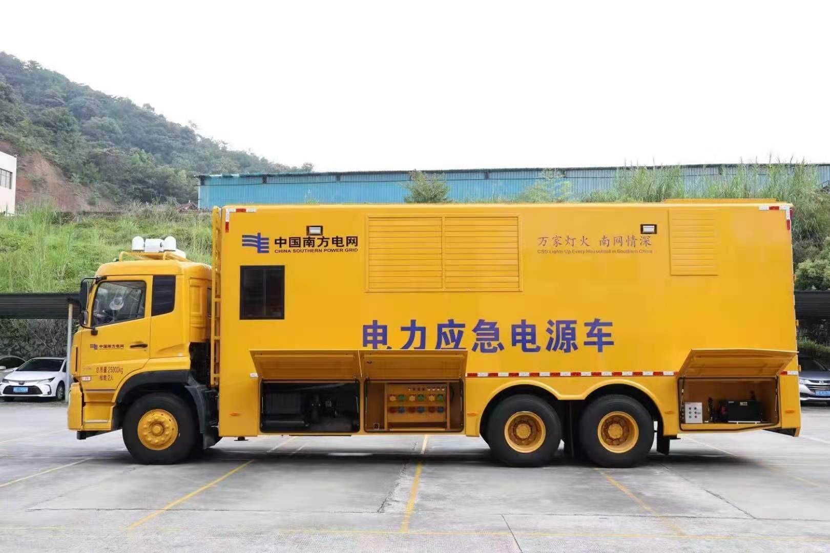 双清安康大型柴油发电机发电车UPS电源出租租赁